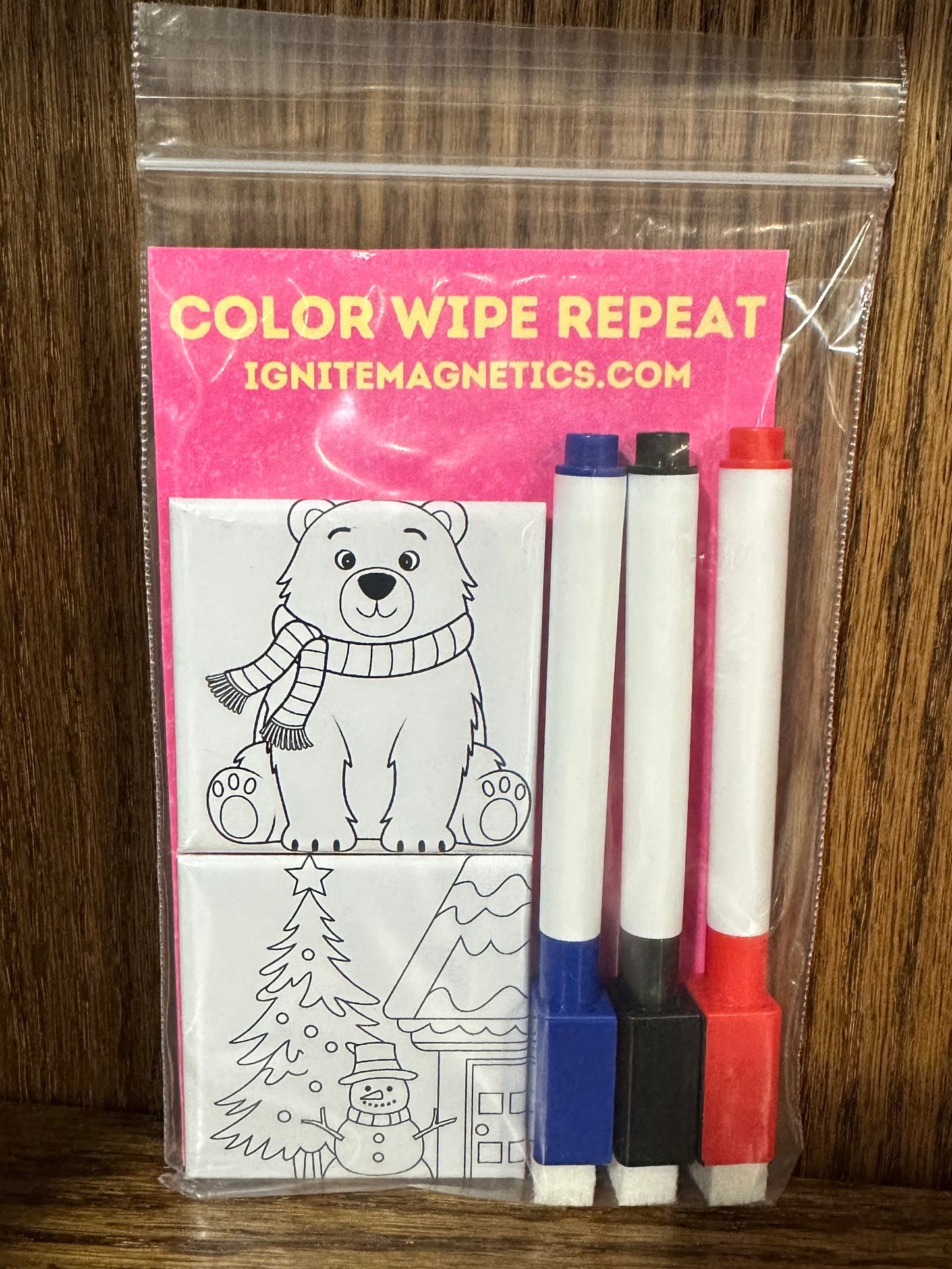 Kids Coloring Magnets (set of 2)