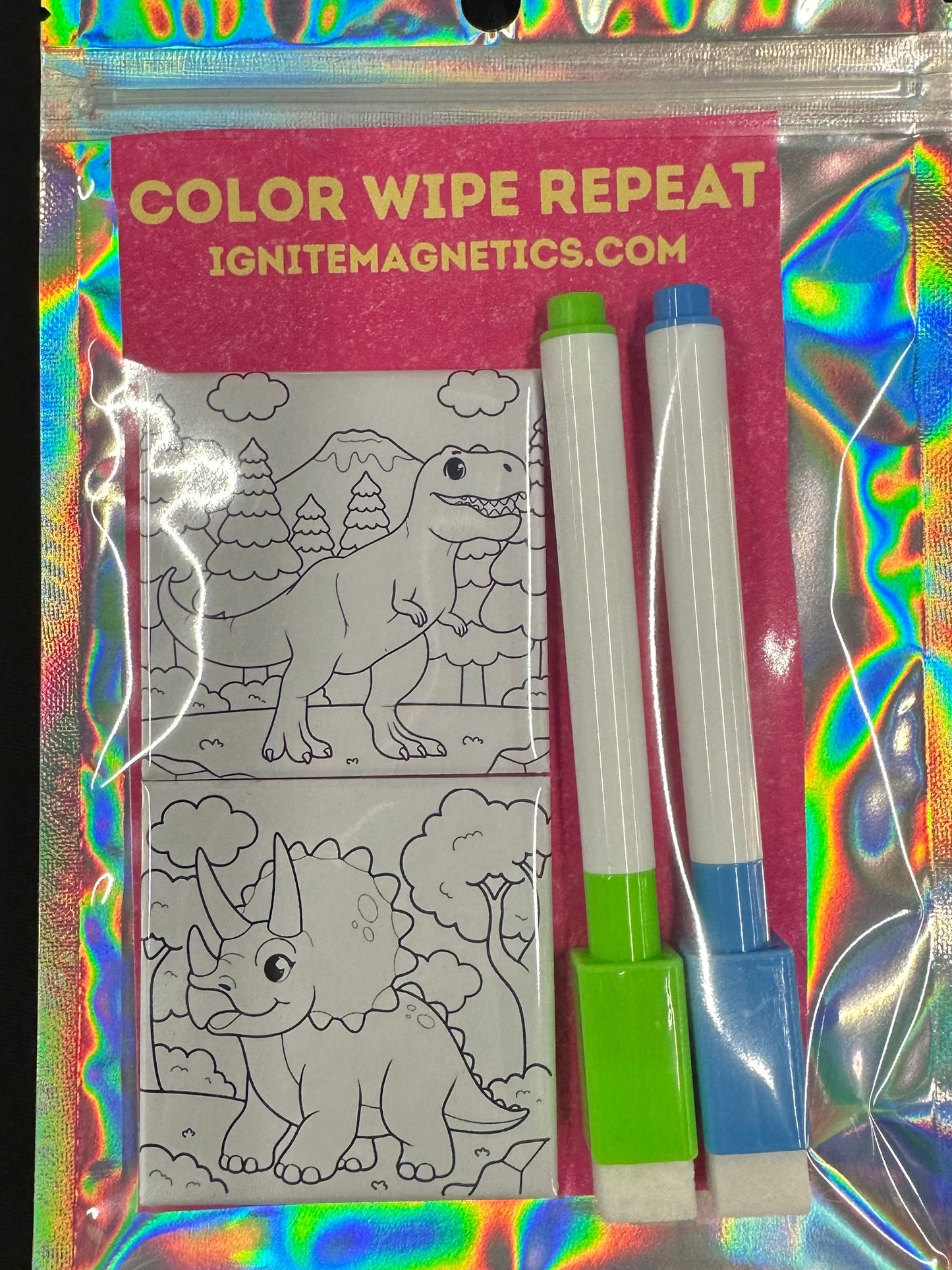 Kid's 2 Coloring Magnet Set